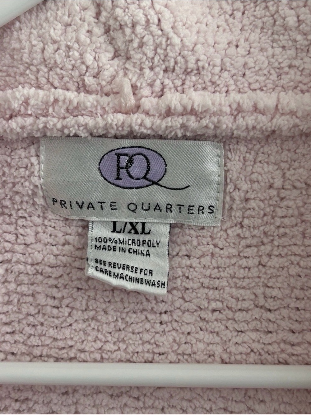 Private Quarters Pink Robe Size L/XL - Picture 2 of 5